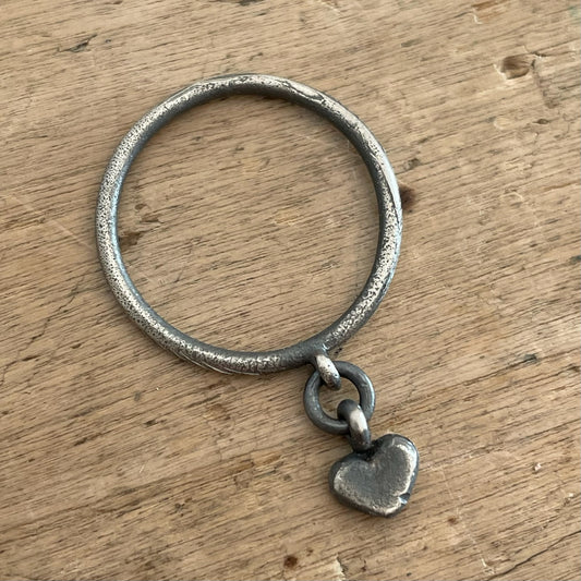 Heart Pendant Ring