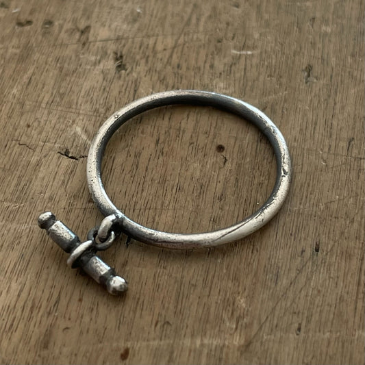 Bar Pendant Ring