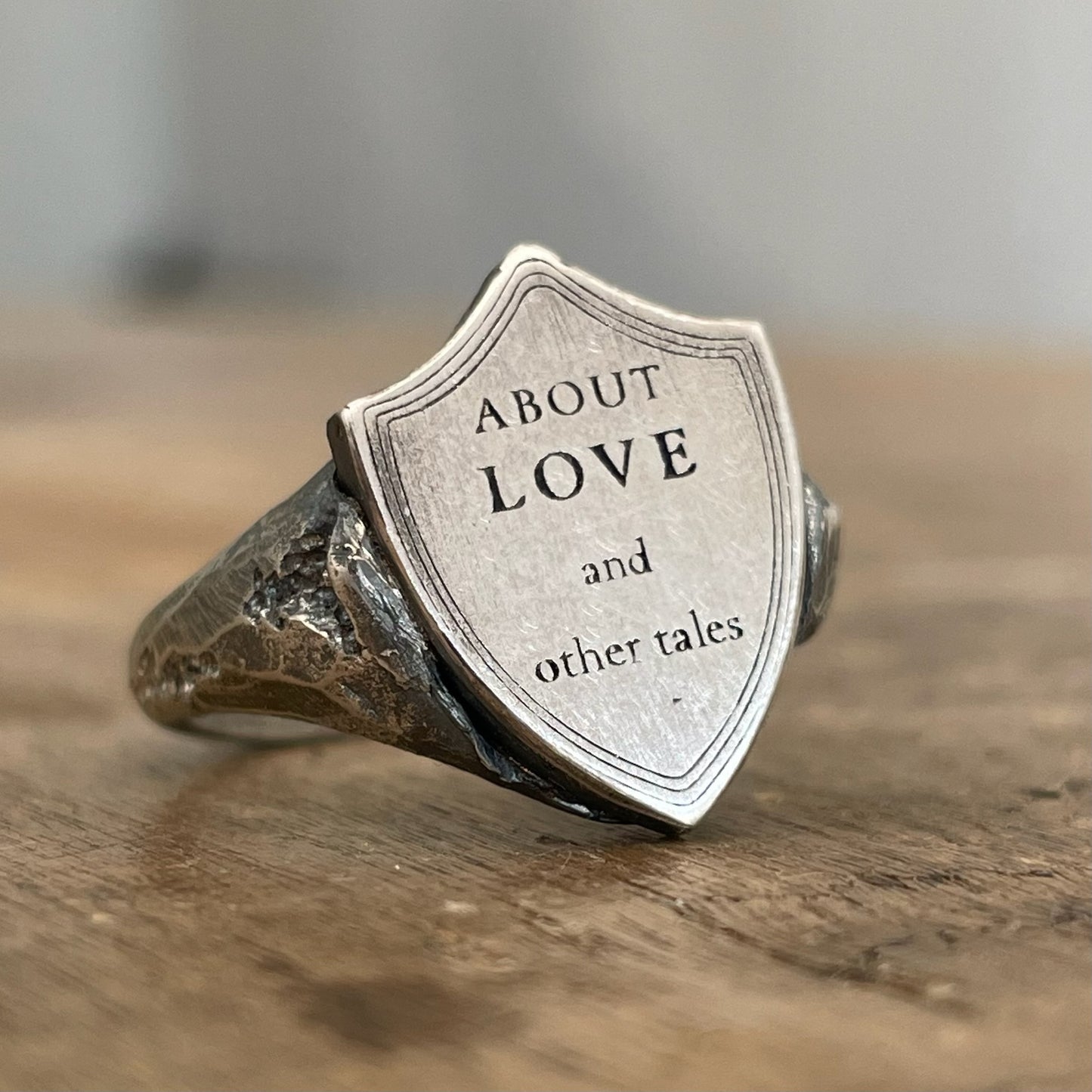 About Love Signet Ring