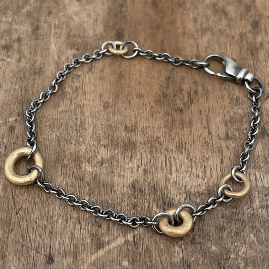 Rings of Eternity Bracelet (Gold)